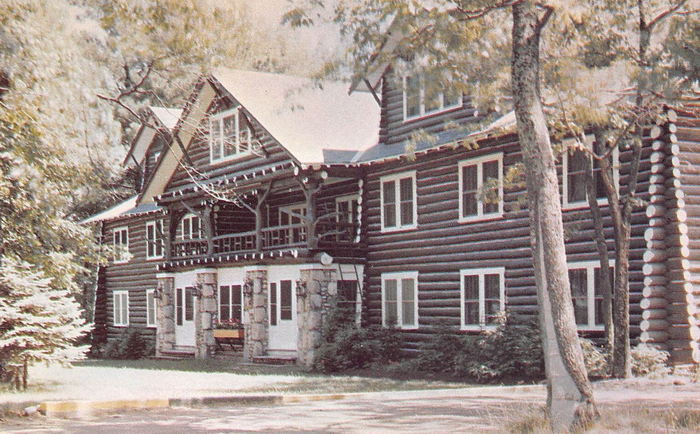 Johnsons Rustic Dance Palace (Johnsons Rustic Resort, Krauses Hotel) - Postcard Photo (newer photo)